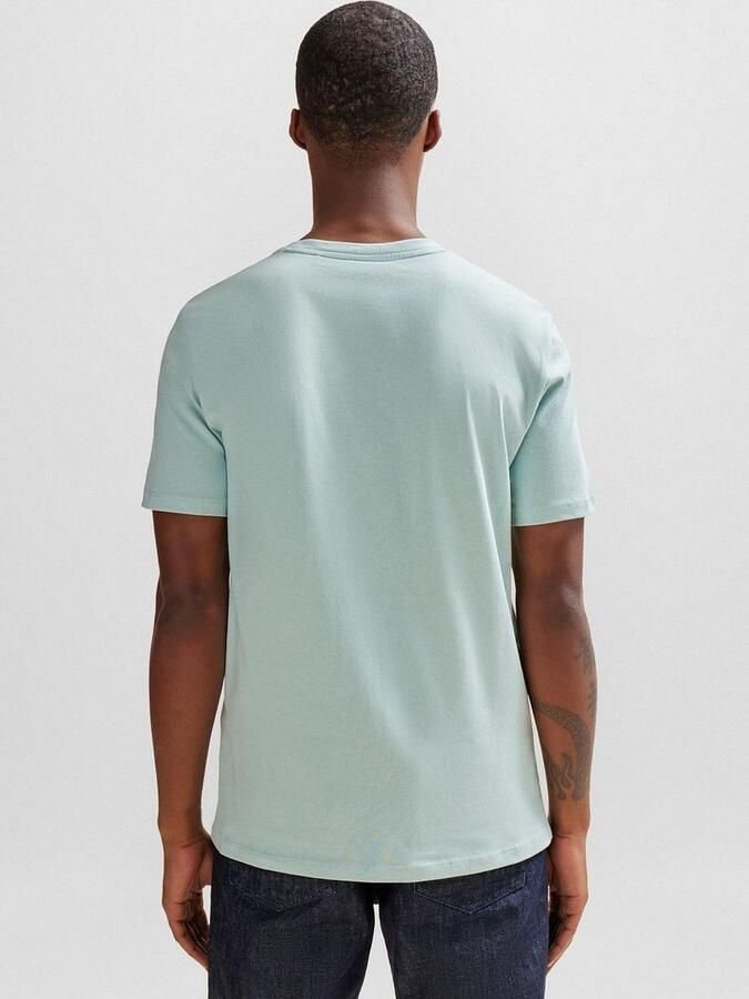 Boss Orange Regular fit T-shirt van puur katoen model 'TALES' - Foto 8