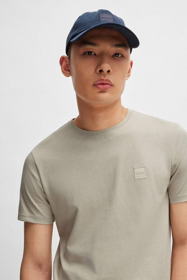 Boss Orange T-shirt Tales met boss-borduursel op de borst - Foto 8