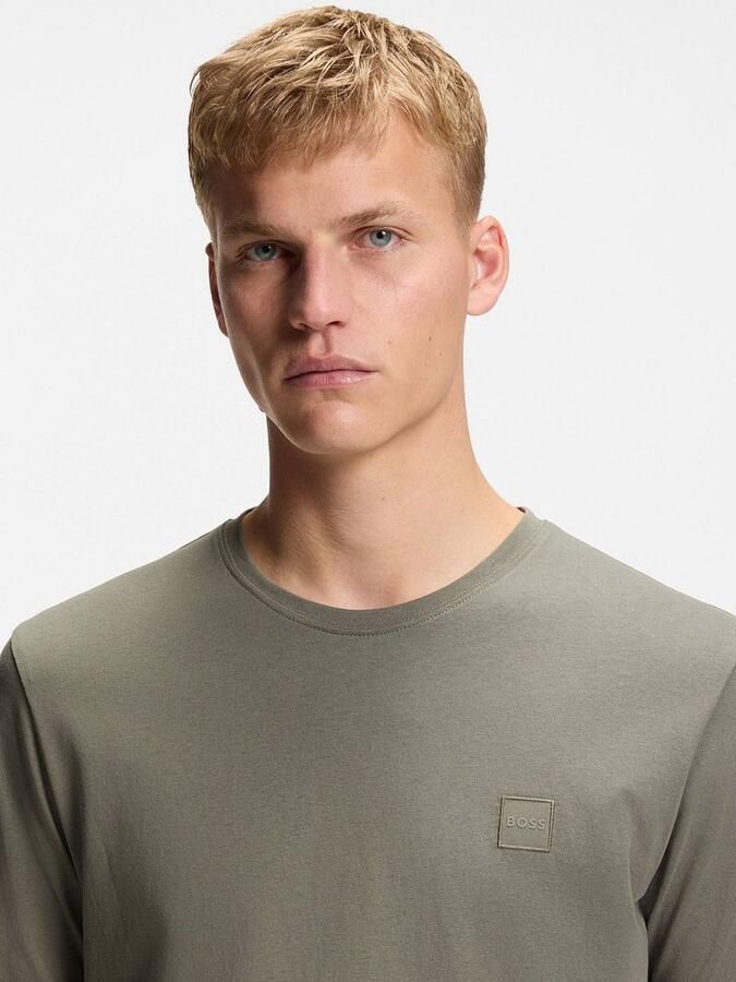 Boss Orange Regular fit T-shirt van puur katoen model 'TALES' - Foto 6