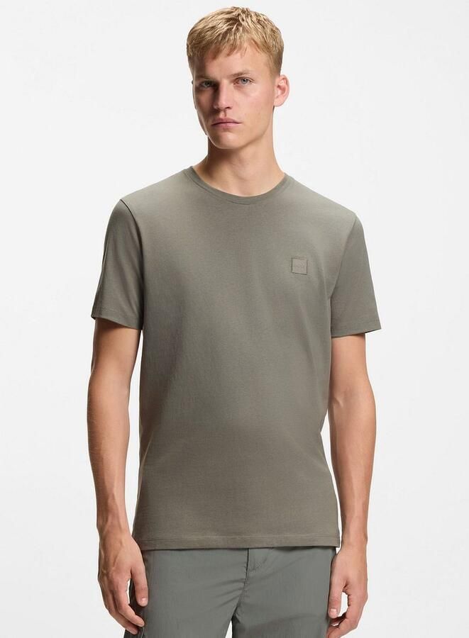 Boss Orange Regular fit T-shirt van puur katoen model 'TALES' - Foto 8