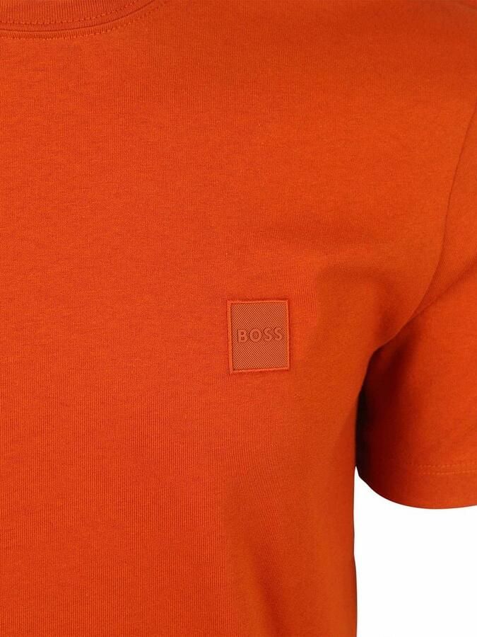 Boss Orange Regular fit T-shirt van puur katoen model 'TALES' - Foto 2