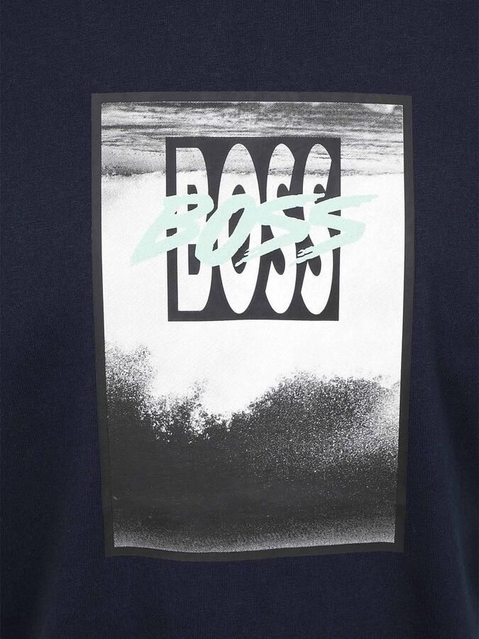 Boss T-shirt Korte Mouw Te Dj Graphic T-shirt - Foto 4
