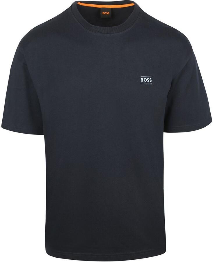 Boss T-shirt Te Move Donker Blauw