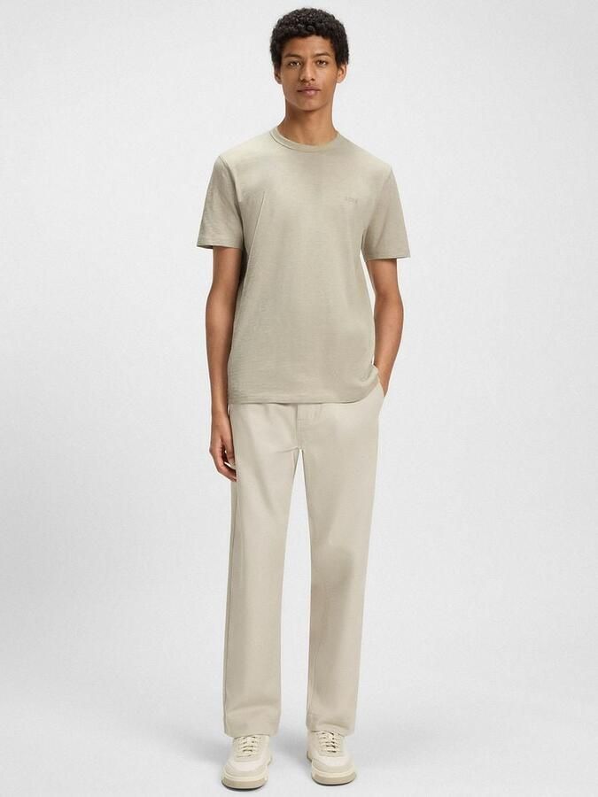 Boss Orange Regular fit T-shirt van puur katoen model 'TEGOOD' - Foto 9