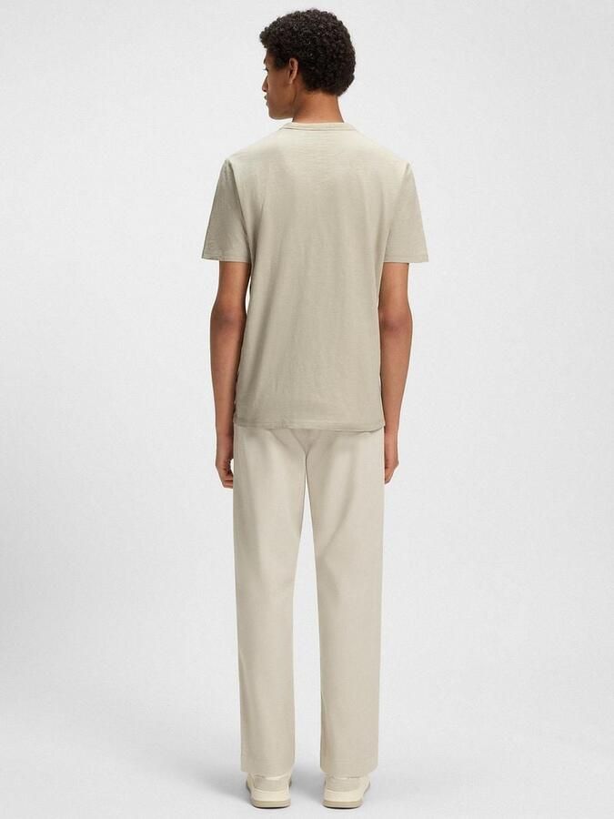 Boss Orange Regular fit T-shirt van puur katoen model 'TEGOOD' - Foto 7