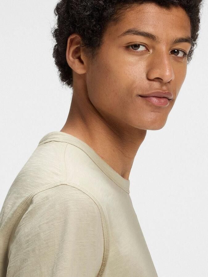 Boss Orange Regular fit T-shirt van puur katoen model 'TEGOOD' - Foto 8