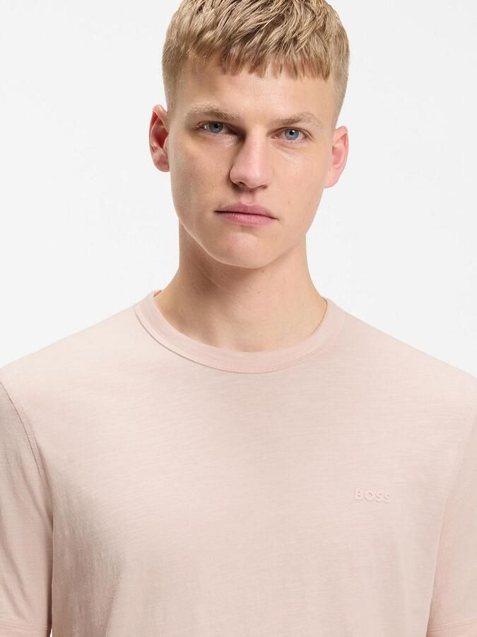 Boss T-shirt Tegood Lichtroze - Foto 2