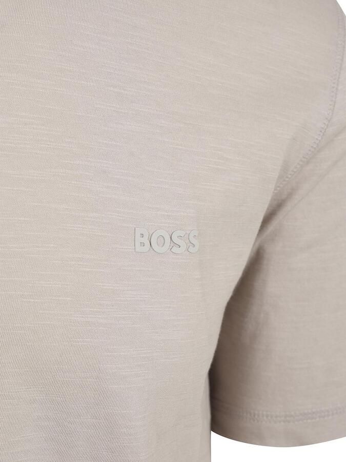 Boss Orange Regular fit T-shirt van gestructureerd katoen Model 'TEGOOD' - Foto 6