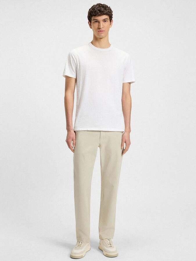 Boss Orange Regular fit T-shirt van gestructureerd katoen Model 'TEGOOD' - Foto 17