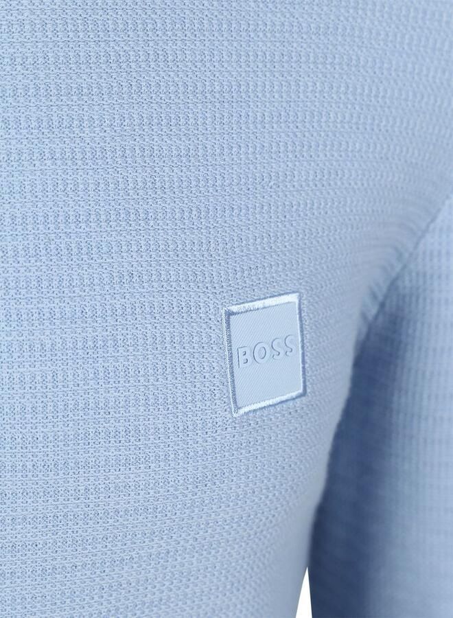 Boss Sweater Trui Anion Blauw - Foto 4