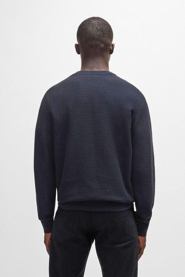 Hugo Boss Mannen Gebreide Kleding Collectie voor Herfst Winter Black Heren - Foto 12