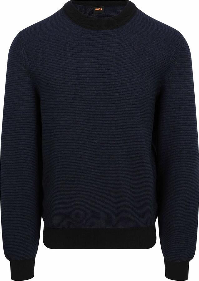 Boss Trui Aspoki Navy Zwart