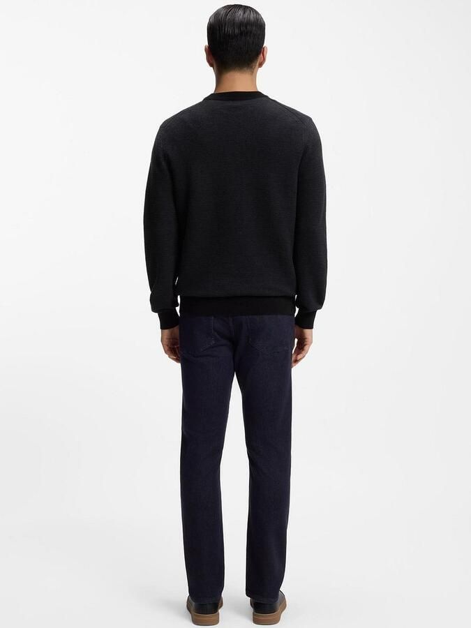 Boss Trui Aspoki Navy Zwart - Foto 3