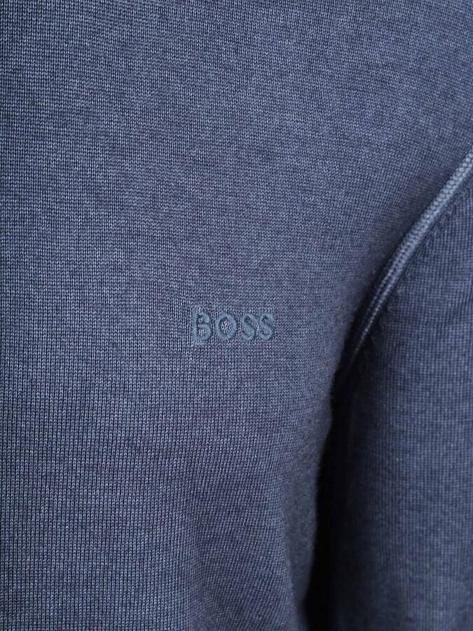 Boss Trui Astefo Wol Blauw - Foto 2