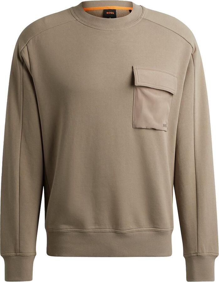 Boss Orange Sweatshirt We_PocketCargo met raglanmouwen - Foto 4