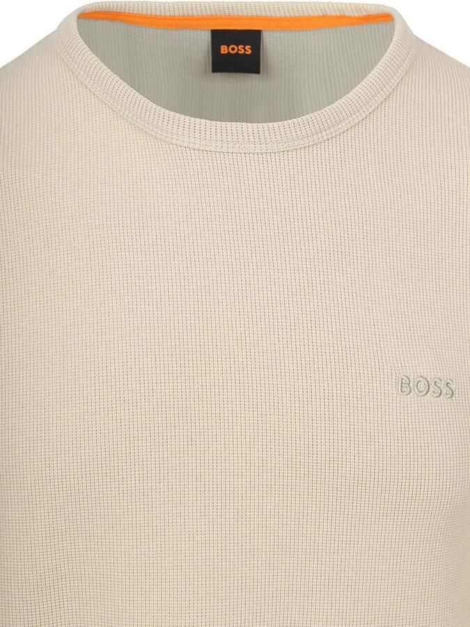Boss Orange Regular fit shirt met lange mouwen en wafelstructuur model 'TEMPESTO' - Foto 4