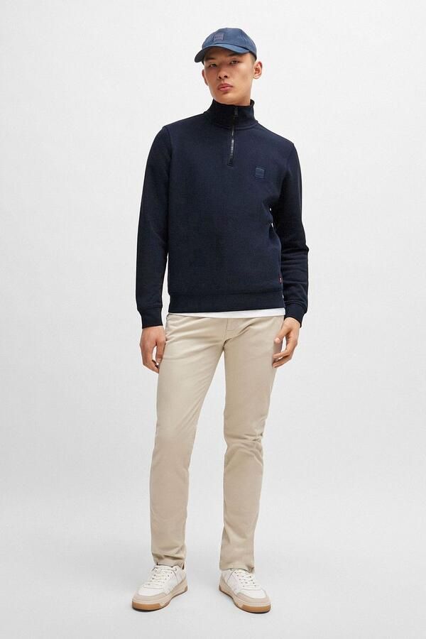 Boss Orange Sweatshirt Zetrust met een ritssluiting bij de kraag (1-delig) - Foto 7