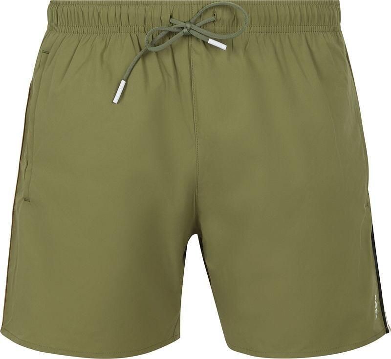 Boss Relaxed fit zwembroek met labelprint model 'Iconic' - Foto 9