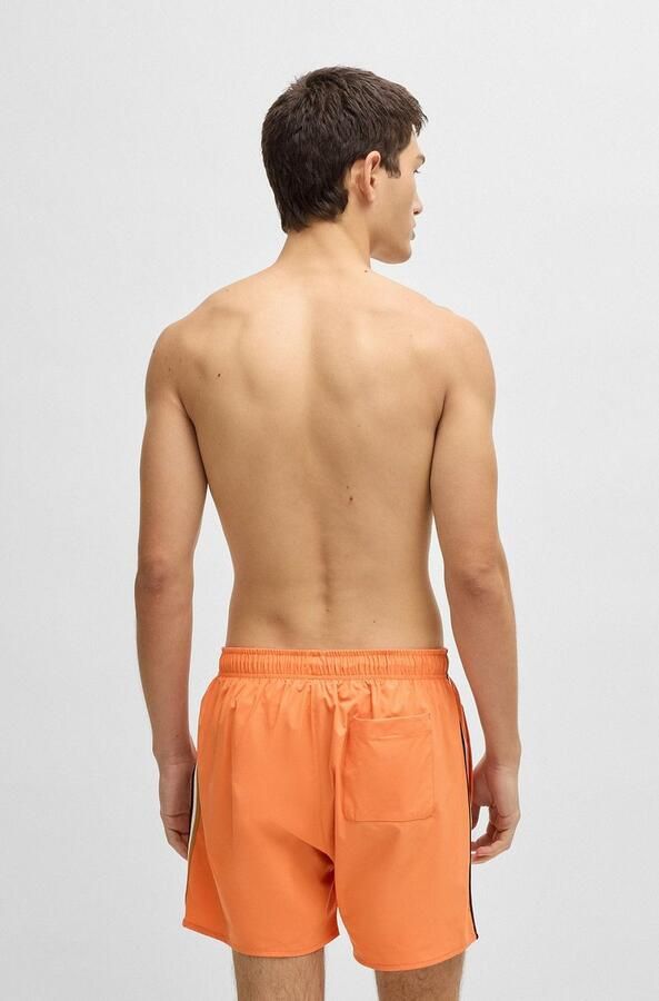 Boss Relaxed fit zwembroek met labelprint model 'Iconic' - Foto 10