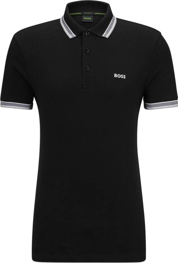 Boss Paddy Polo Zwart