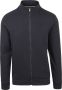 Hugo Boss Donkerblauw Vest met Rits Heren Blue Heren - Thumbnail 1
