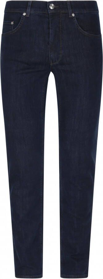 BRAX Donkerblauwe Jeans met Patroon Blue Heren
