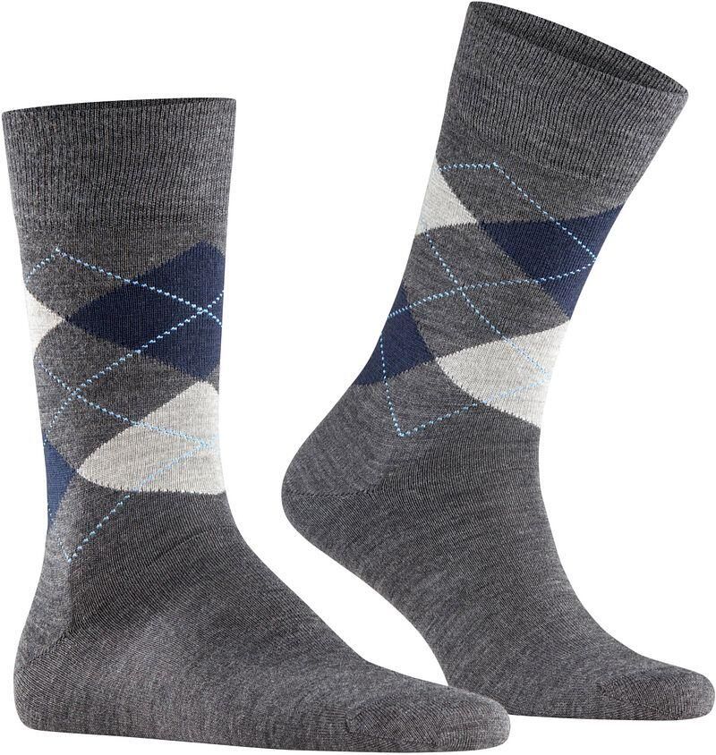 Burlington Sokken van scheerwolmix model 'Edinburgh' - Foto 2