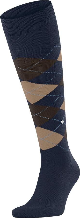 Burlington Socks Edinburgh Kniekousen Wol Navy - Foto 3