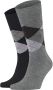 Burlington Sokken met labelapplicatie in een set van 2 paar model 'Everyday Argyle' - Thumbnail 2