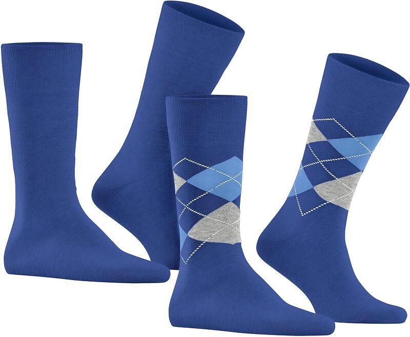 Burlington Socks Everyday 2-Pack Donkerblauw 6048 - Foto 3