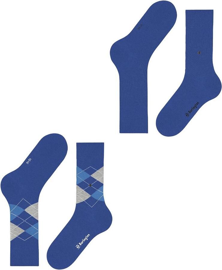 Burlington Socks Everyday 2-Pack Donkerblauw 6048 - Foto 2
