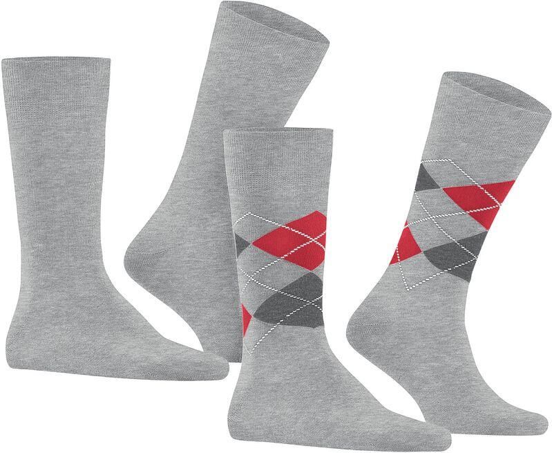 Burlington Sokken Everyday Argyle Mix (Set van 2) - Foto 4