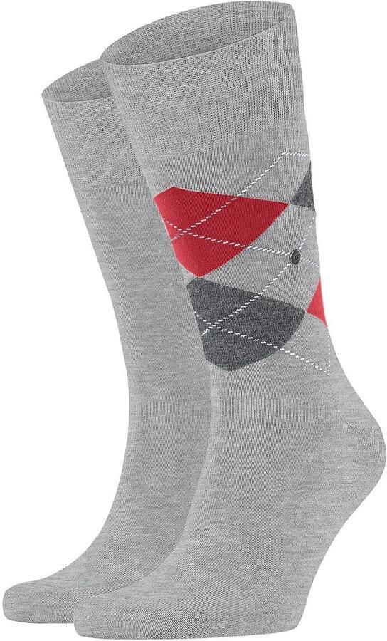 Burlington Sokken Everyday Argyle Mix (Set van 2)