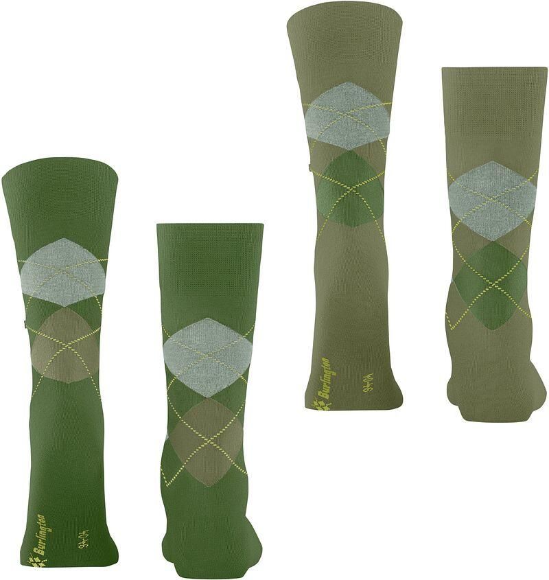 Burlington Panty s Kousen Everyday 2-Pack Groen 7656 - Foto 2