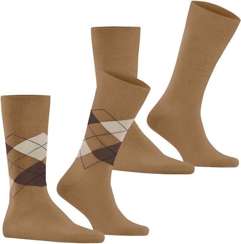 Burlington Panty s Kousen Everyday Mix 2-Pack Beige 5152 - Foto 3