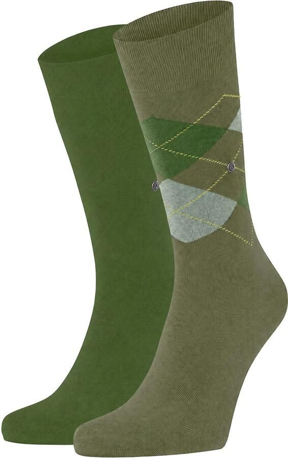 Burlington Panty s Kousen Everyday Mix Sokken 2-Pack Groen 7473