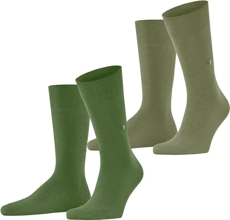Burlington Panty s Kousen Everyday Uni 2-Pack Groen - Foto 4