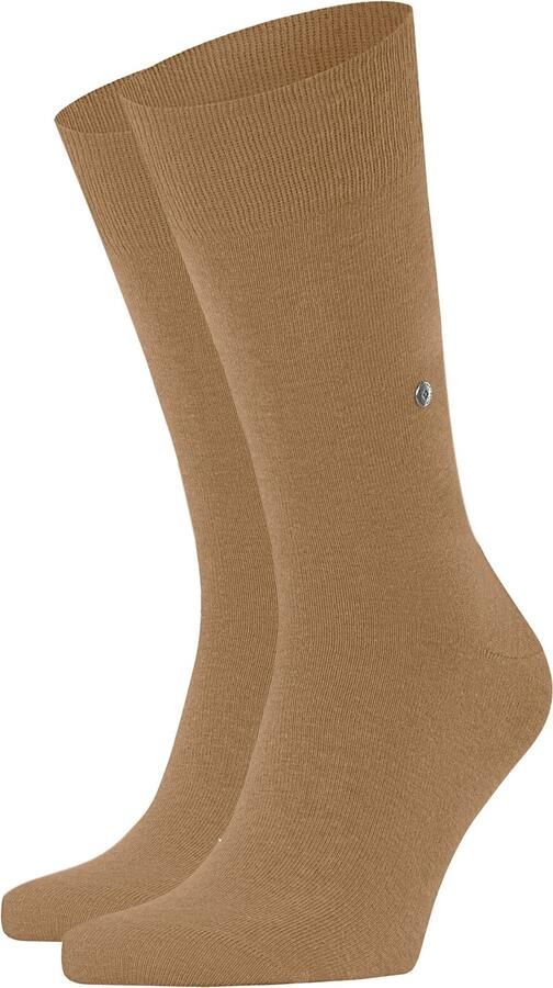 Burlington Sokken met labeldetails in een set van 2 paar