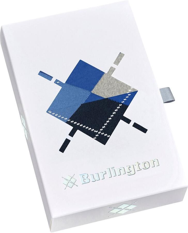 Burlington Sokken met grafisch motief in een set van 2 paar in cadeaubox - Foto 2