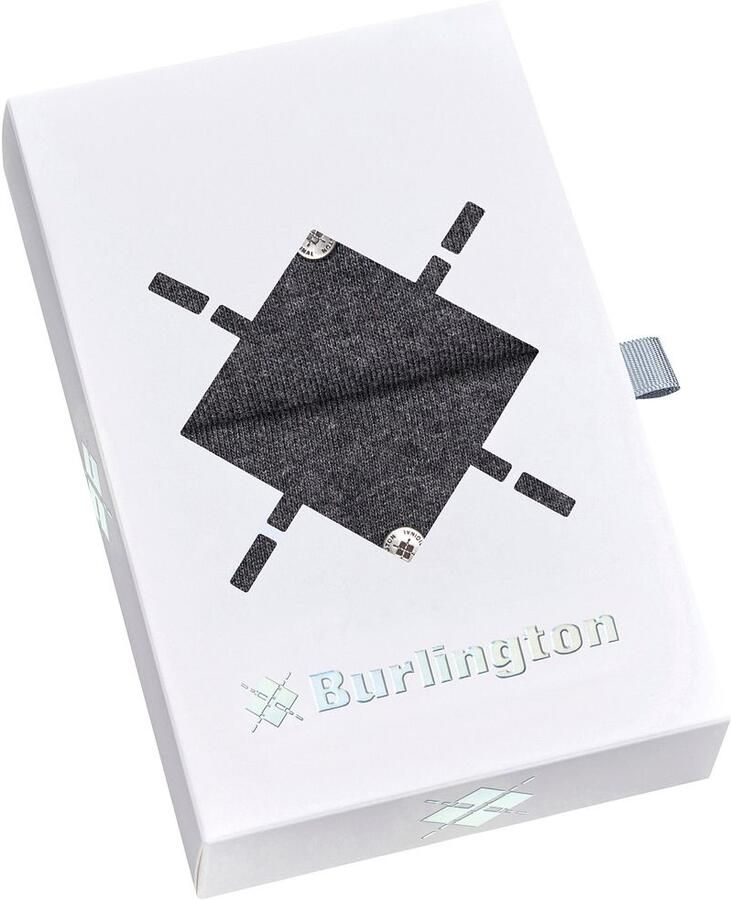 Burlington Socks Gift Box 2-Pack Uni Grijs