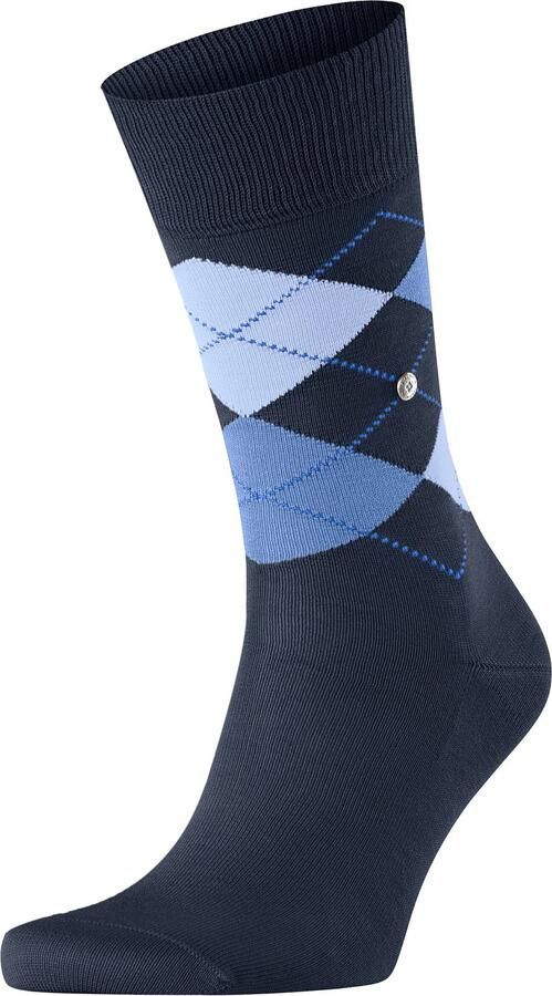 Burlington Sokken met ruitmotief model 'MANCHESTER'