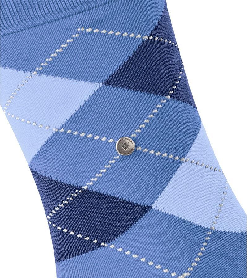 Burlington Sokken met ruitmotief model 'MANCHESTER'
