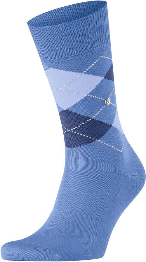 Burlington Sokken met ruitmotief model 'MANCHESTER'