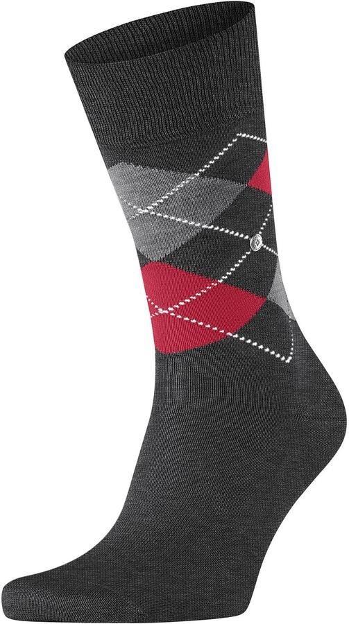 Burlington Sokken met ruitmotief model 'MANCHESTER'