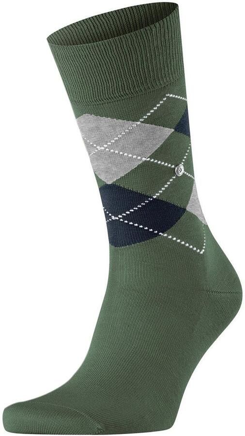 Burlington Sokken met ruitmotief model 'MANCHESTER' - Foto 5