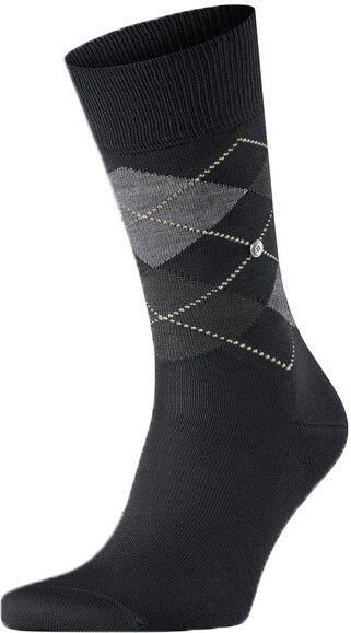 Burlington Sokken met ruitmotief model 'MANCHESTER'