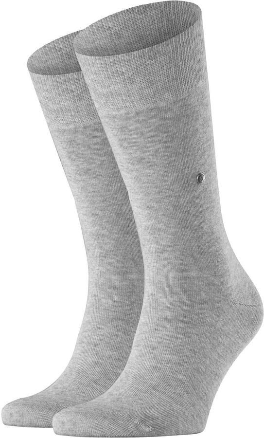 Burlington Socks Uni Lichtgrijs 2Pack