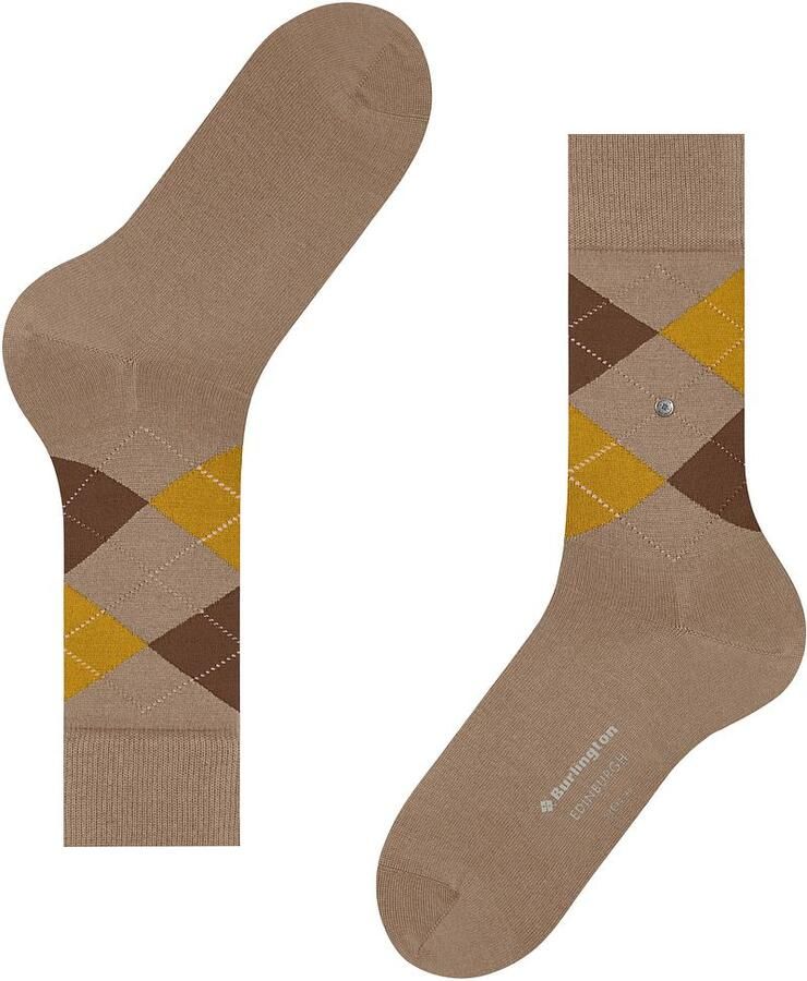 Burlington Socks Wol Edinburgh Beige 5039 - Foto 3
