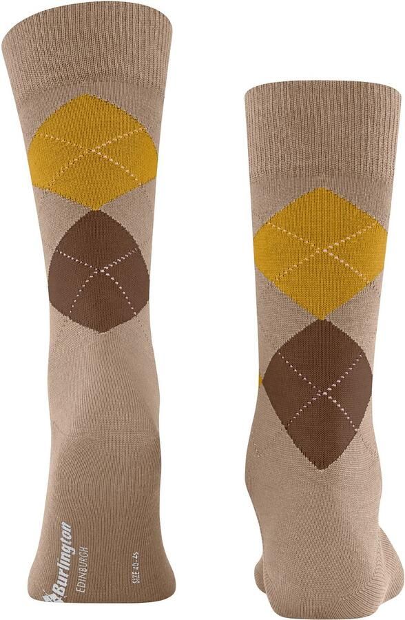 Burlington Socks Wol Edinburgh Beige 5039 - Foto 4
