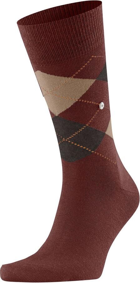 Burlington Sokken van scheerwolmix met labeldetails model 'Edinburgh' - Foto 3